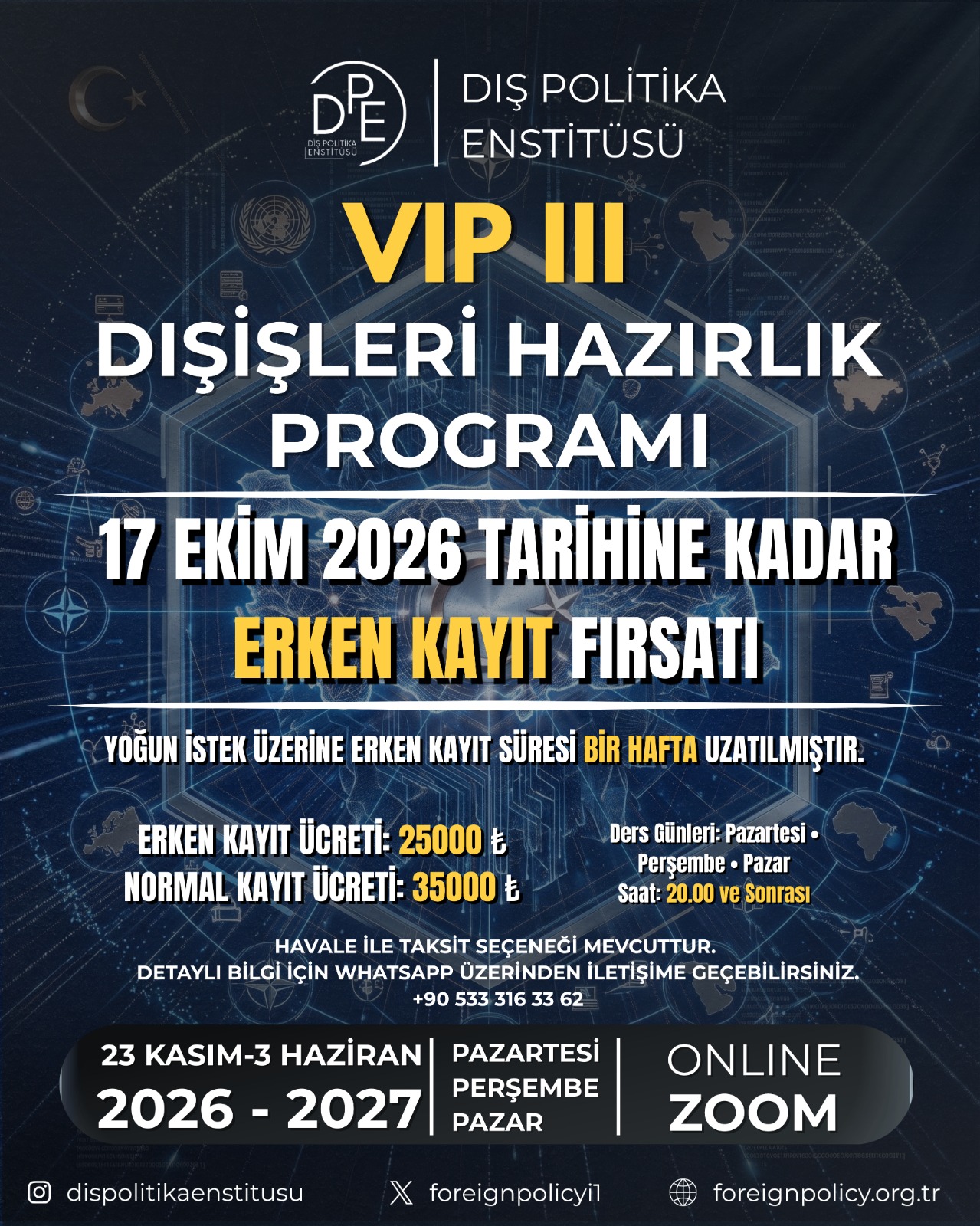 Dışişleri Hazırlık VIP III